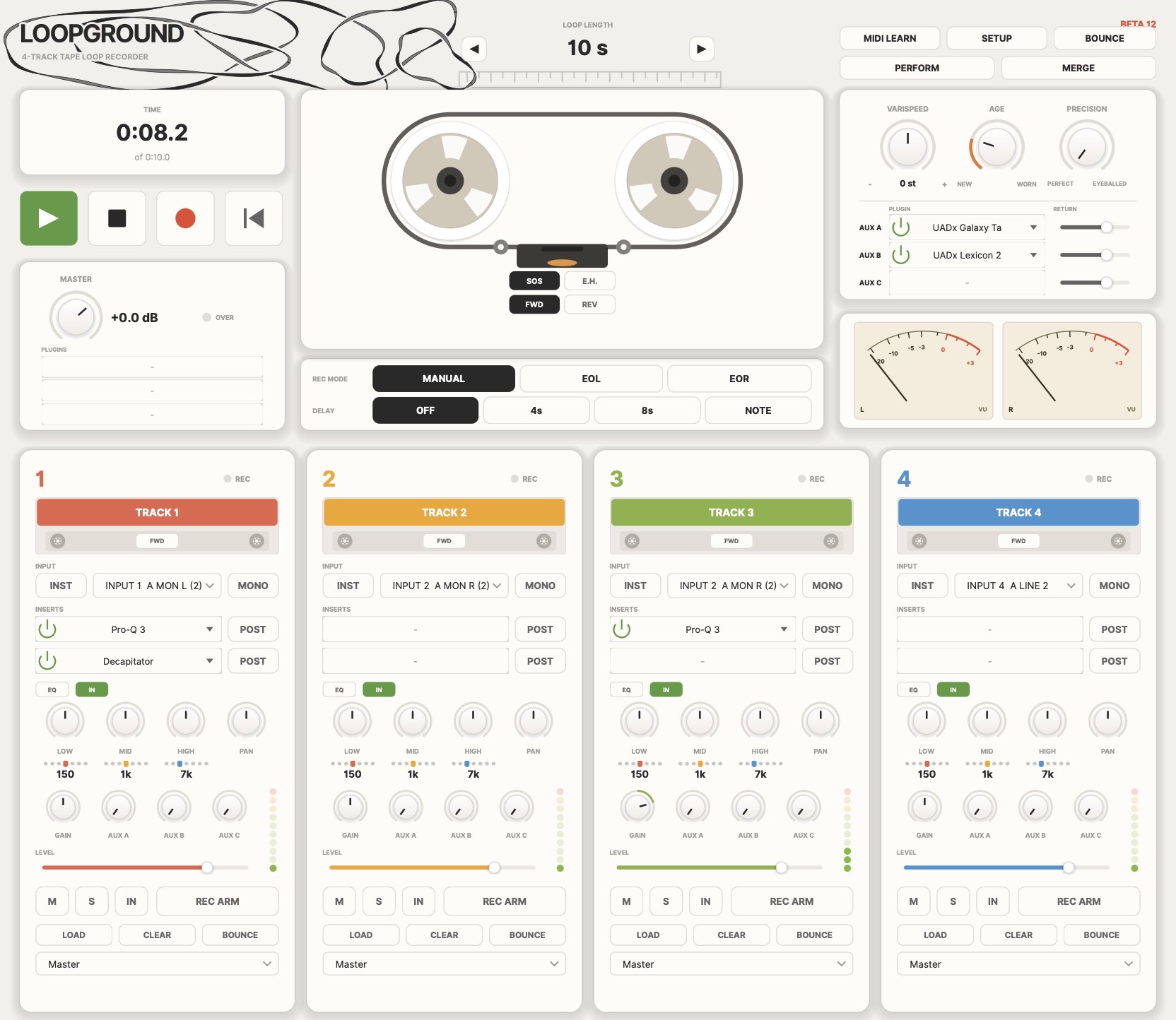LoopGround tape page